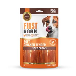 First Bark Jerky Soft Chicken Tenders (350g)
