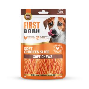 First Bark Jerky Soft Chicken Slice