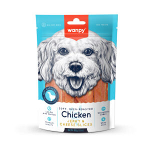 Wanpy Chicken Jerky & Cheese Slices