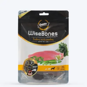 Wise Bone Turkey with Parsley (200g) Medium (5Pcs.)